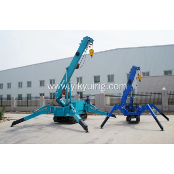 Foldable 3Ton Mini Spider Crawler Crane for sale